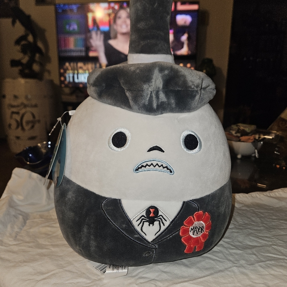 Nightmare Before Christmas Mayor Flip Plush squishmallows